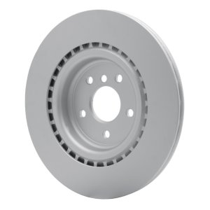 Jaguar XF Brake Rotor (1) - Rear - R1 Concepts - Hi-Carbon Alloy GeoMET Coated - `16-`24